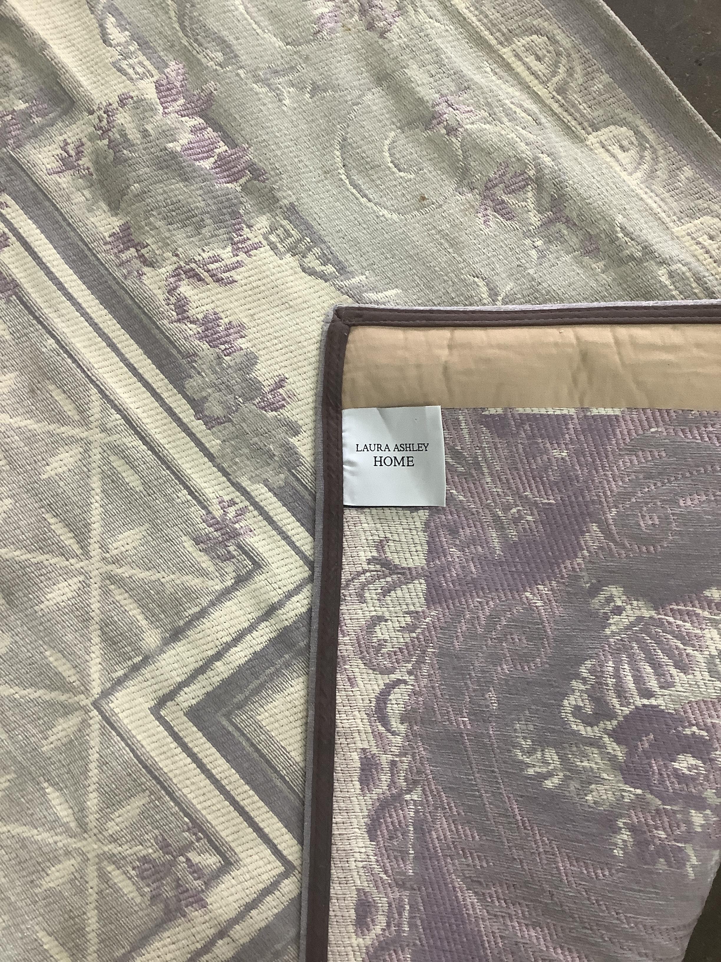 Two contemporary Laura Ashley rugs, each approximately 230cm x 170cm